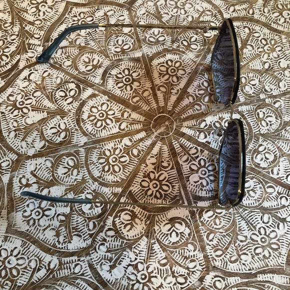 Brand New Blue & Silver Bling Sunglasses - Picture 6 of 8